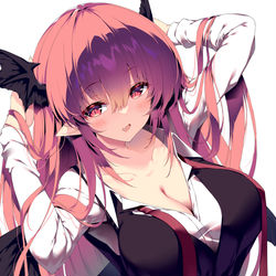 This is a pixiv picture whose title is 小悪魔.
