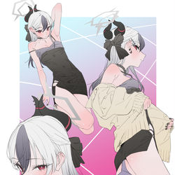 This is a pixiv picture whose title is dress👗.