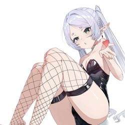 This is a pixiv picture whose title is 葬送のフリーレン.