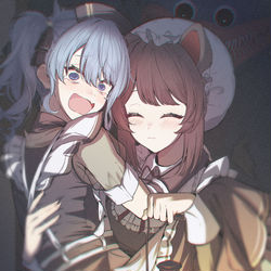This is a pixiv picture whose title is 「なんかいたって！！」「おったね～」「とこちゃん!?!?」.