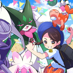 This is a pixiv picture whose title is アオイ.