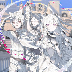 This is a pixiv picture whose title is 白き帝国.