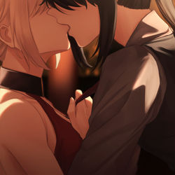 This is a pixiv picture whose title is In the private room.