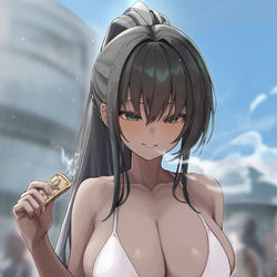 This is a pixiv picture whose title is ハロー?.