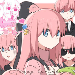 This is a pixiv picture whose title is ぼっちちゃんお誕生日おめでとう！！.