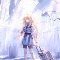 This is a pixiv picture whose title is 『手掛』.