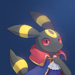 This is a pixiv picture whose title is ブラッキー.