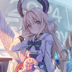 This is a pixiv picture whose title is Happy EnnDay 2024!!.