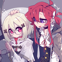 This is a pixiv picture whose title is 「J&sonia×lilivia」.