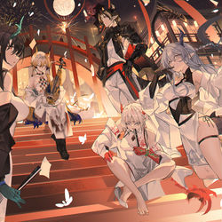 This is a pixiv picture whose title is 明日方舟岁.
