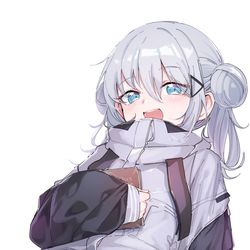 This is a pixiv picture whose title is 勝利の女神:NIKKE すいーとえんかうんと 1巻告知.