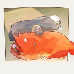This is a pixiv picture whose title is 毛玉の船長4.