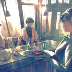 This is a pixiv picture whose title is 「仲直りの魔法をかけにいきましょう」.