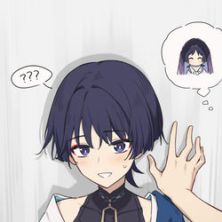 This is a pixiv picture whose title is contrast lovely？.