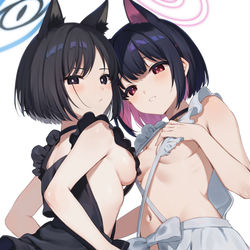 This is a pixiv picture whose title is Neko.