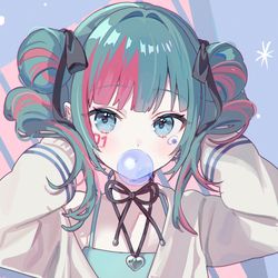 This is a pixiv picture whose title is ZOZO ミクさん💫.