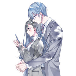 This is a pixiv picture whose title is 冬杏と彰こはまとめ⑤.
