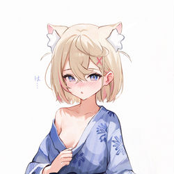 This is a pixiv picture whose title is Mococo.
