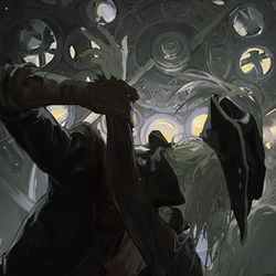 This is a pixiv picture whose title is 時計塔のマリア.