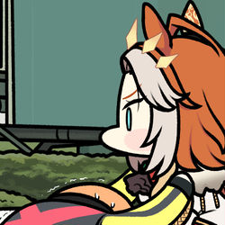 This is a pixiv picture whose title is オルフェーヴル.