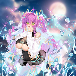 This is a pixiv picture whose title is 渚の幻姿 エウレカ.