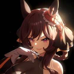 This is a pixiv picture whose title is 「敗者には沈黙がお似合いでなくて？」.