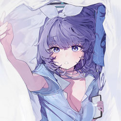 This is a pixiv picture whose title is yuuka.