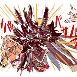 This is a pixiv picture whose title is セミラミスとアンドロメダ.
