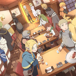 This is a pixiv picture whose title is 異世界の住人達行きつけの食堂.