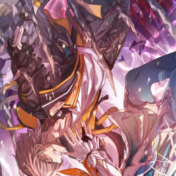 This is a pixiv picture whose title is Caelus Apocalypse (?).