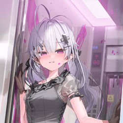 This is a pixiv picture whose title is 死ノ宮かんな.