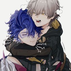 This is a pixiv picture whose title is 穹受けlog3.