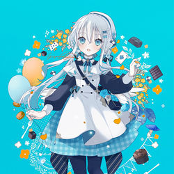 This is a pixiv picture whose title is シマエナガちゃん.