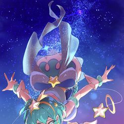This is a pixiv picture whose title is キュアミルキー　キュアマジェスティ.