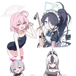 This is a pixiv picture whose title is 摸鱼#1.