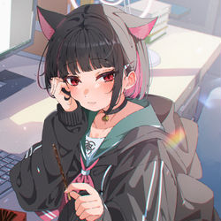 This is a pixiv picture whose title is カズサ.