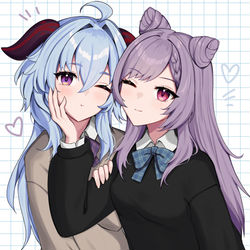 This is a pixiv picture whose title is 感情.
