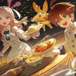 This is a pixiv picture whose title is 弹宝的新春贺图.
