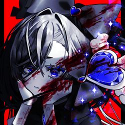 This is a pixiv picture whose title is 守る理由.