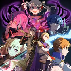 This is a pixiv picture whose title is 白騎士と黒騎士.