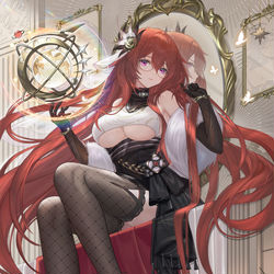 This is a pixiv picture whose title is 百分之一系列占星魔女.