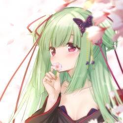 This is a pixiv picture whose title is 春.