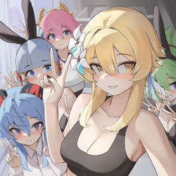 This is a pixiv picture whose title is 荧.
