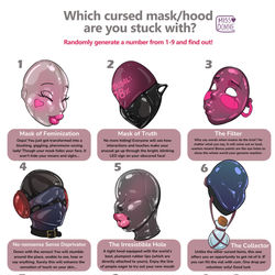 This is a pixiv picture whose title is Masks.