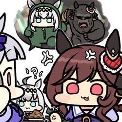 This is a pixiv picture whose title is ジェンティルドンナ.