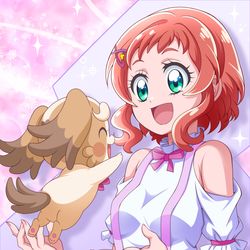 This is a pixiv picture whose title is こむぎといろはちゃん🐾.