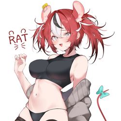 This is a pixiv picture whose title is Bae 🐭.