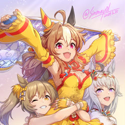 This is a pixiv picture whose title is 祝！初PLATINUM４到達記念！.
