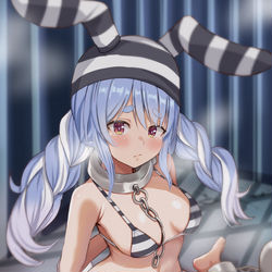 This is a pixiv picture whose title is ぺこ…😢.