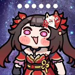 This is a pixiv picture whose title is 才发现之前的几张灵魂红点没点，重发个有红点的.